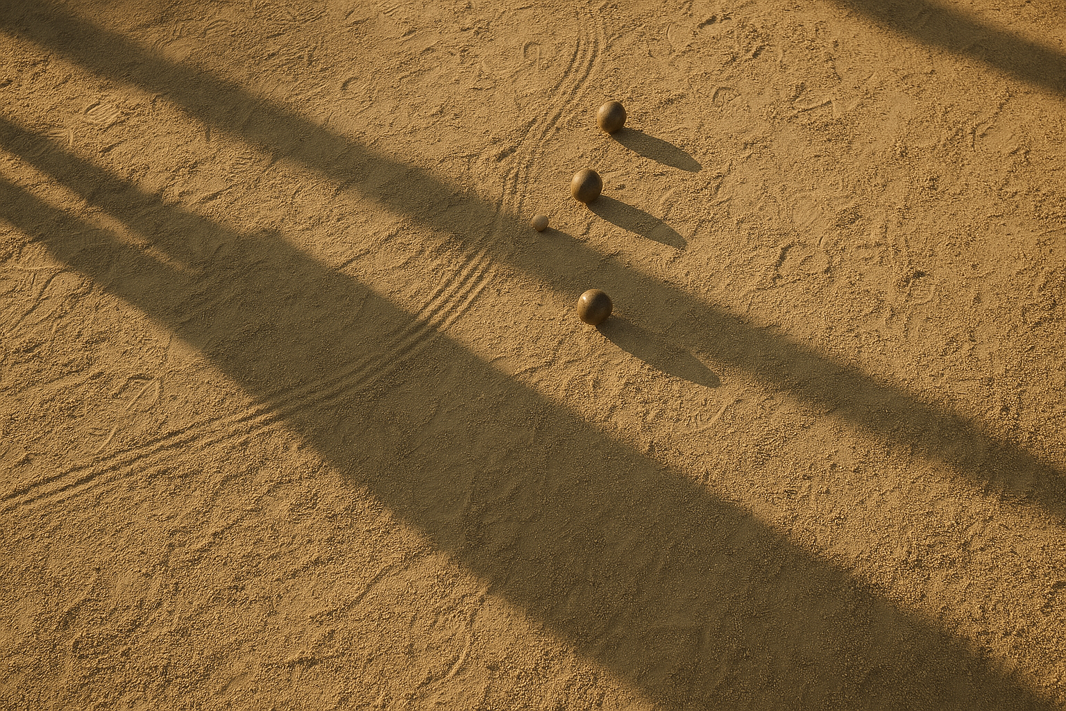 Terrain de pétanque